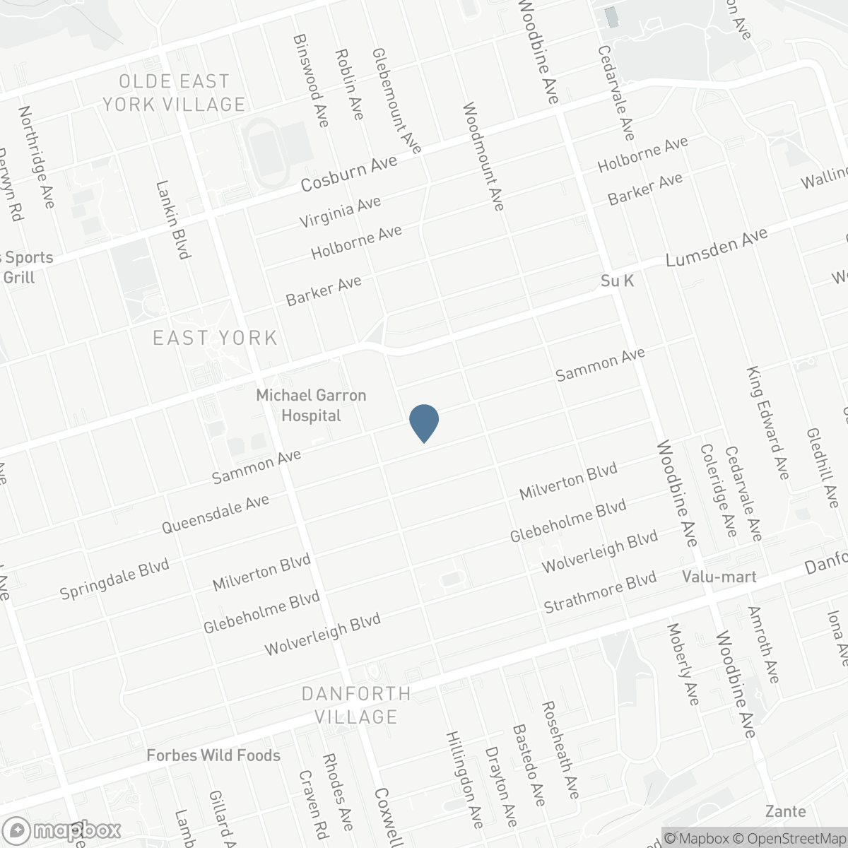 725 SAMMON AVENUE, Toronto, Ontario M4C 2E3